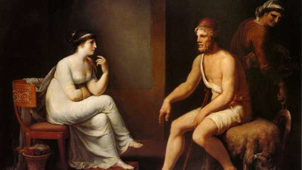 Odysseus and Penelope, 1802